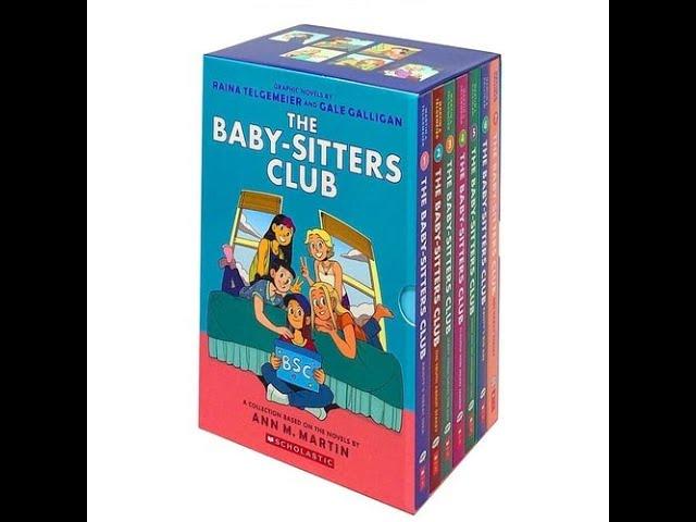 The Baby-Sitters Club Graphic Novels 7 Books Set Collection by Ann M. Martin