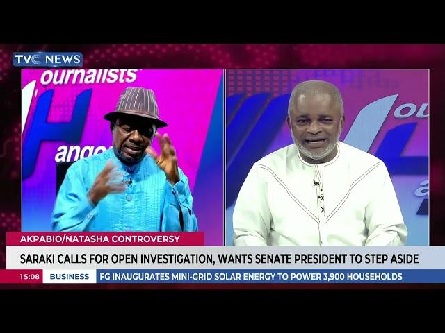 Submit Yourself For Open Investigation, Saraki Tells Akpabio | Journalists' Hangout