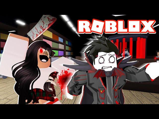 DIKEJAR KUNTI GUESTY DI PERPUSTAKAAN ROBLOX!!! - ROBLOX GUESTY CHAPTER 3