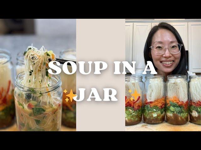 This is best way to meal prep | Soup Jars