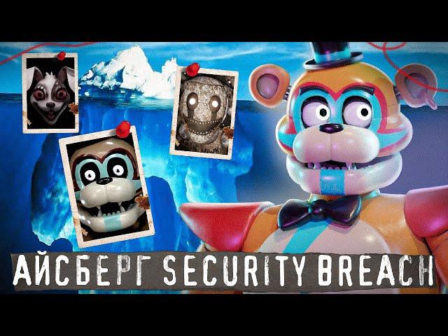 АЙСБЕРГ FNAF SECURITY BREACH | Что скрывает ФНаФ СБ | Five Nights at Freddy's Iceberg