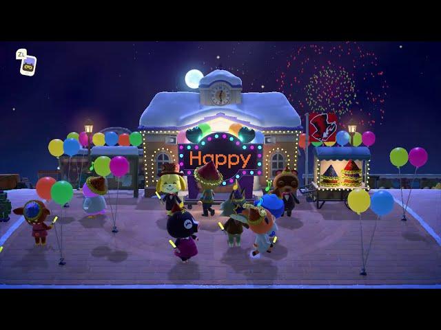 New Year's 2021 Celebration [Animal Crossing New Horizons]