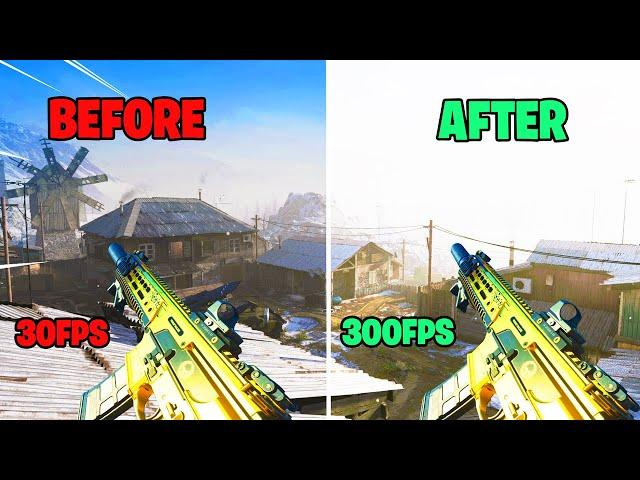 How to get more fps in warzone SEASON 5 BEST GRAPHICS SETTINGS!