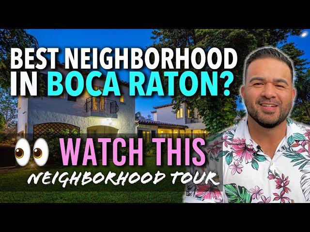 Old Floresta Boca Raton Neighborhood Tour - Is this Historic Florida Community Boca's Best?