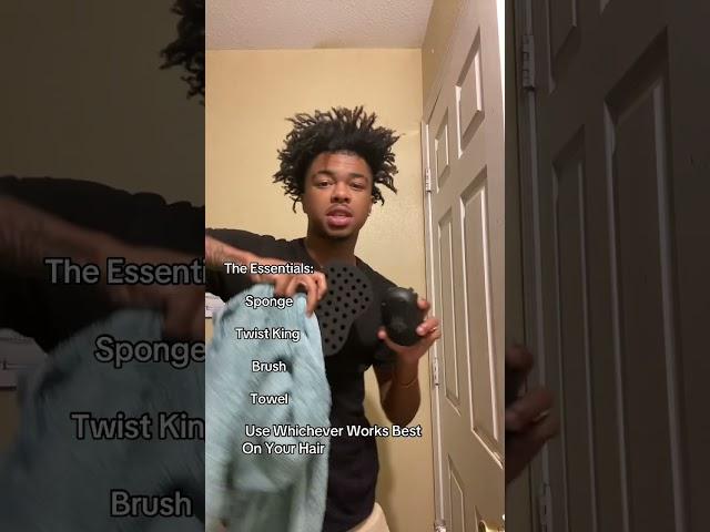 Click the link above for the full tutorial #meezy #4c #locs #freeform #freeformdreads #barber #rizz