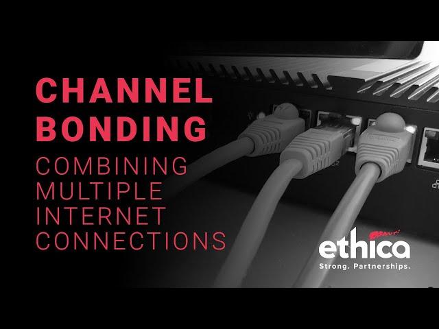 Broadband Channel Bonding - Double, triple, or quadruple your bandwidth