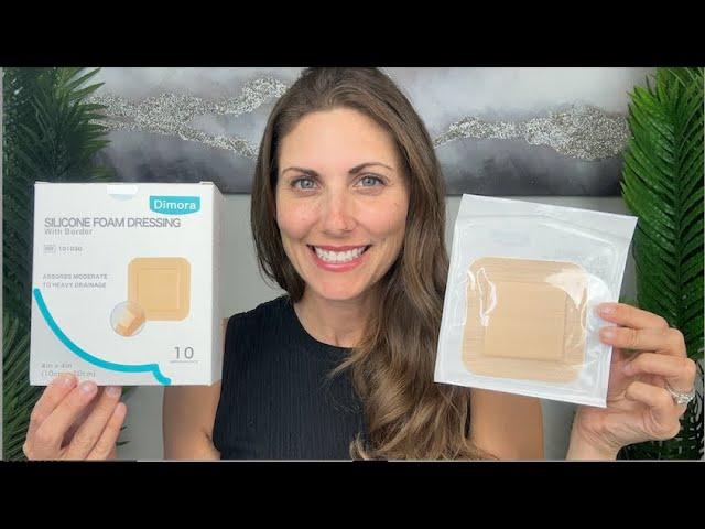 Best Bandage for Large Wound? Dimora Silicone Foam Dressing Review & Waterproof Test