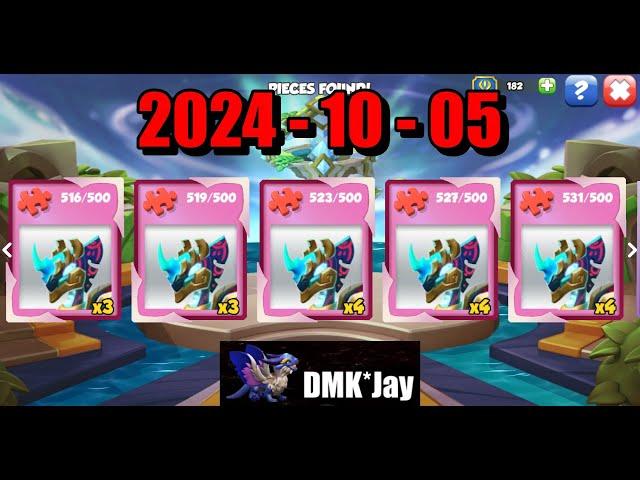 2024 - 10 - 05 Day of Dragon Mania. - Dragon Mania Legends - (DMK*Jay) 드래곤 매니아 레전드