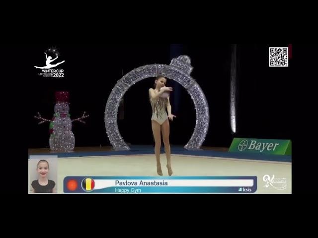 Anastasia Pavlova ball Winter Cup 2022