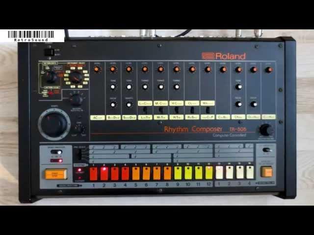 Roland TR-808 🟥🟧🟨⬜ Famous Drum Beats