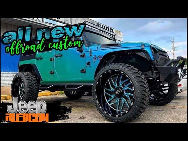 2021 Jeep wrangler RUBICON all new luxury and engineered design offroad custom