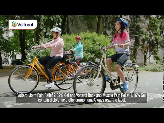 Voltarol - Archie Goes Cycling. Voltarol Joint Pain Relief 2.32% Gel