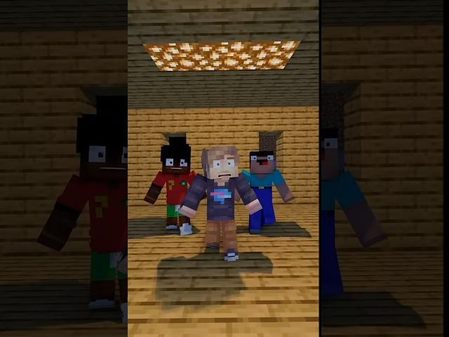 Steve SAVES MrBeast & Speed From Zombie Raid! #minecreep #minecraft #animation