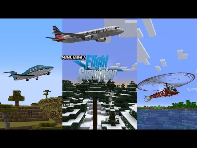 I turned Minecraft into a flight simulator!