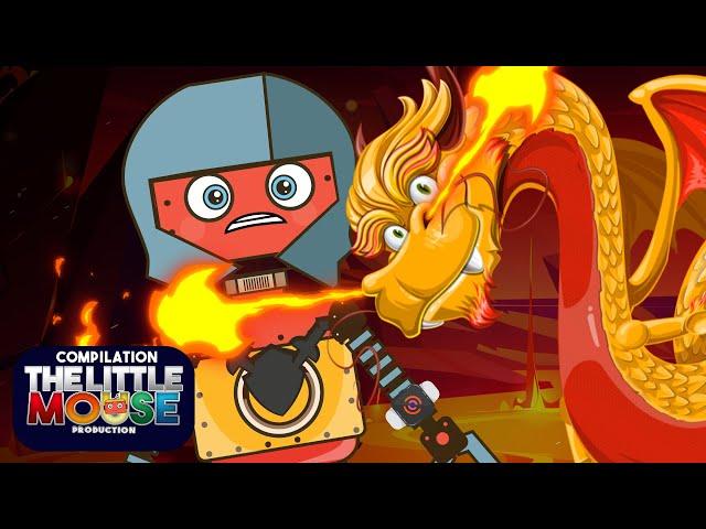  We're Going on a Dragon Hunt +More | Compilation | The Little Mouse Production for kids