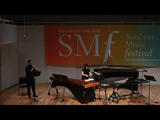 James Stephenson Vignettes for trumpet and percussion | 2022 Colorado College Summer Music Festival