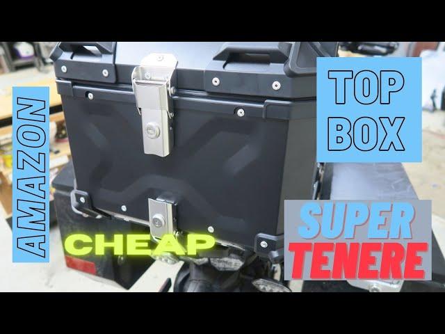 Cheap Amazon Top Box || Super Tenere Adventure Bike