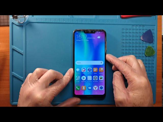 Замена дисплея экрана Honor 8C ремонт разбор Display Replacement Phone Repair mobile