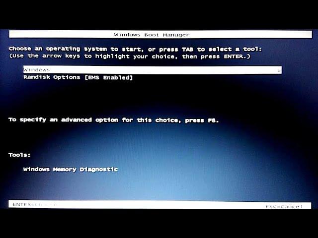 How to Remove RamDisk Options EMS Enabled from the Windows Boot Manager Menu 2021 Guide