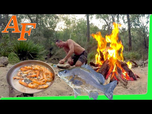 Overnight Hike Tropical Jungle Catch and Cook EP.432