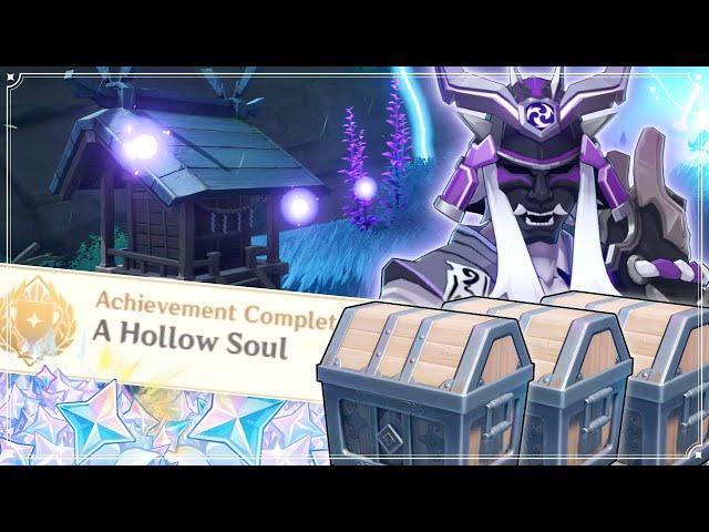 A Hollow Soul Secret Achievement (EVERY PRIMOGEMS COUNTS!) Genshin Impact Inazuma Patch 2.0 Washizu