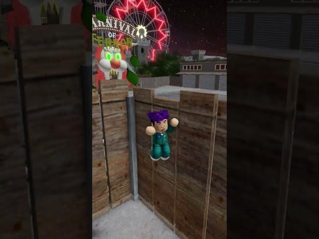 Thanos 20000iq vs The Carnival of terror Obby #roblox #shorts