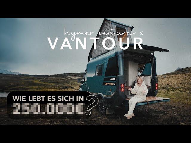 Vantour im HYMER Venture S | Wie schlägt sich das Konzept im roughen Alltag von Island?  #HYMER