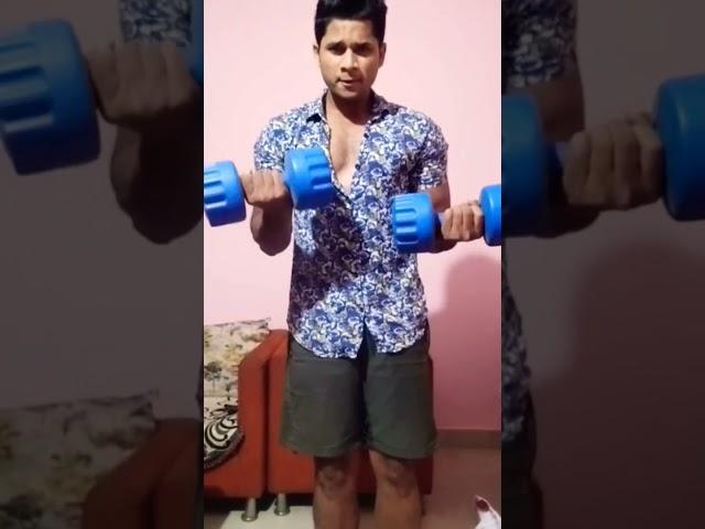 5kg dumbbells biceps workout in one  minute - Part 2