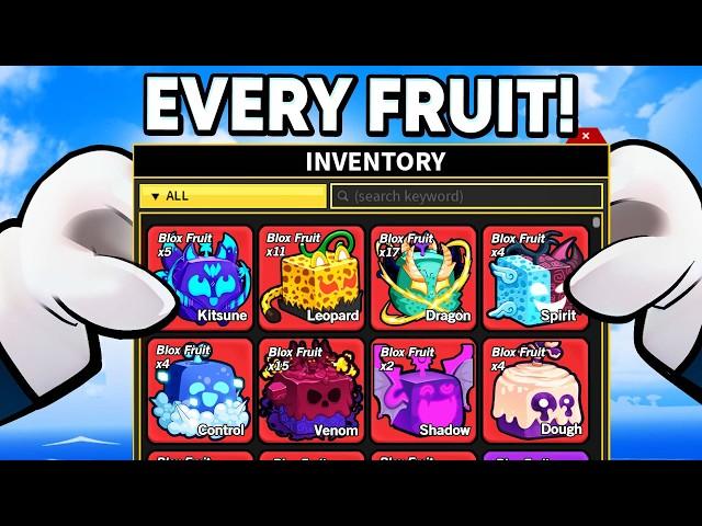 Finding EVERY Devil Fruit In One Video (Blox Fruits)