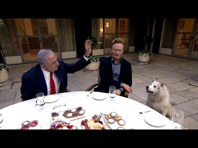 PM Netanyahu meets with Conan O'Brien