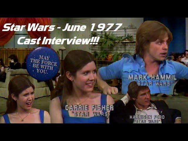 The Lee Phillip Show - "Star Wars Cast Interview" (6/17/1977!!) 