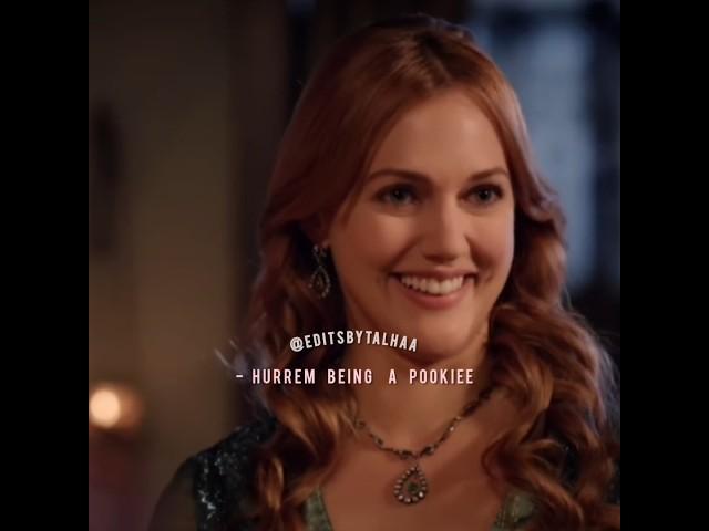 hurrem's smile is so pookie coded ️ #magnificentcentury #muhtesemyuzyil #hurrem #editsbytalhaa