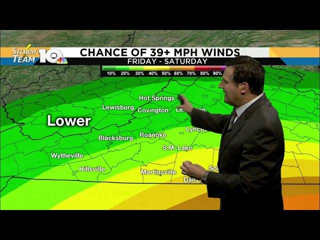 Jeff's Thursday Evening Forecast