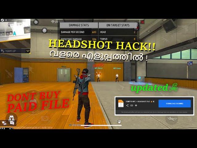 Free Fire Ob 47 Npc Name + Headshot File ️ |No Vpn Use  |100000% Antiban  |TOMFFX