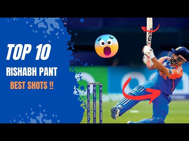 Best shots of Rishabh Pant  !!