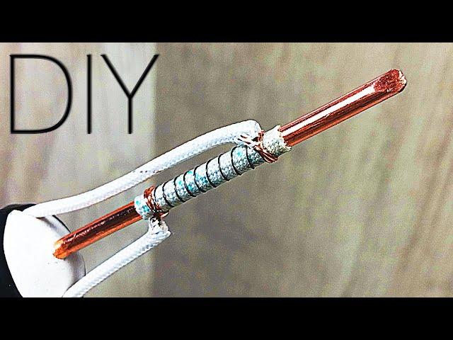 Soldering Iron DIY! How to make a soldering iron at home?! Amazing Project!