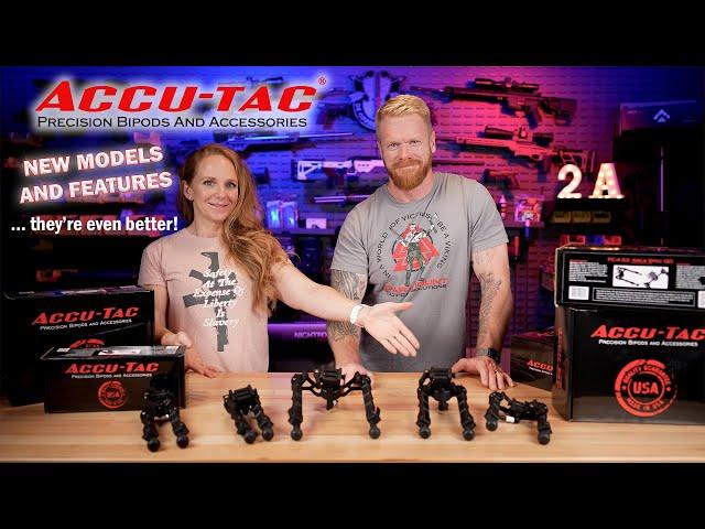 AccuTac Bipods - The Best Just Got Better! Overview and Comparison of All Models.