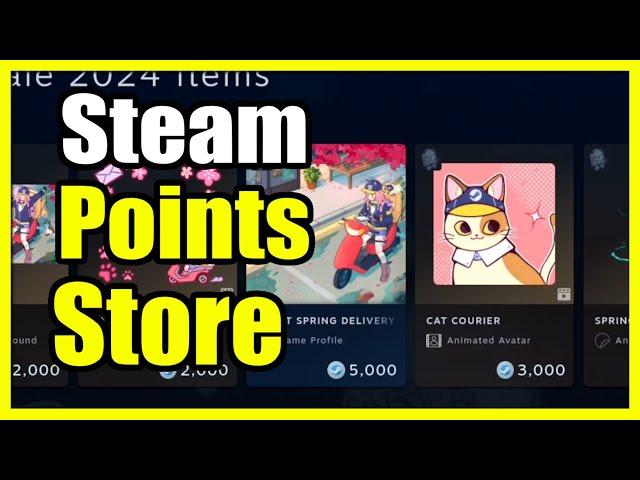 Where to Find Steam Points Store on Steam Deck (Spend Points)