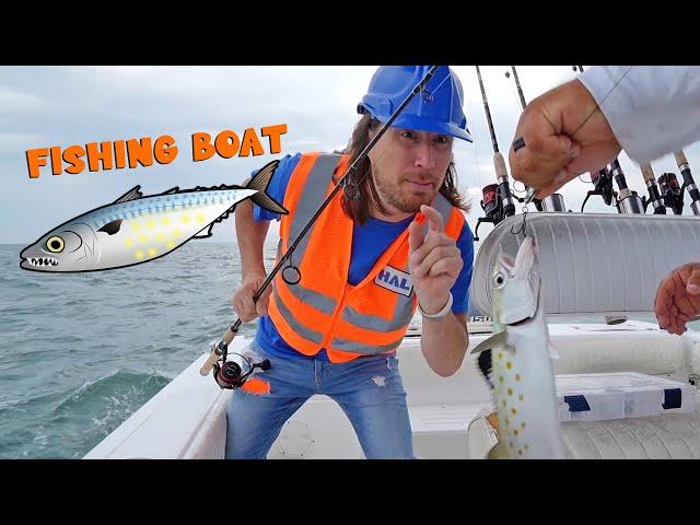 Handyman Hal goes Fishing  Fishing Boat Fun with Handyman Hal ️ All about BOATS!