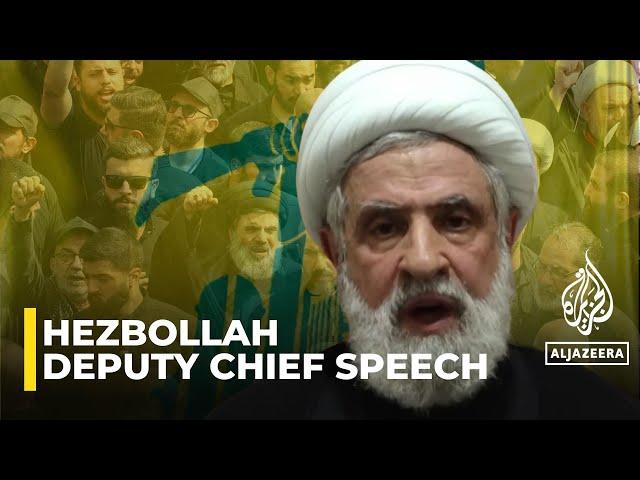 Hezbollah ‘prepared’ for Israel’s ground incursion: Hezbollah deputy chief