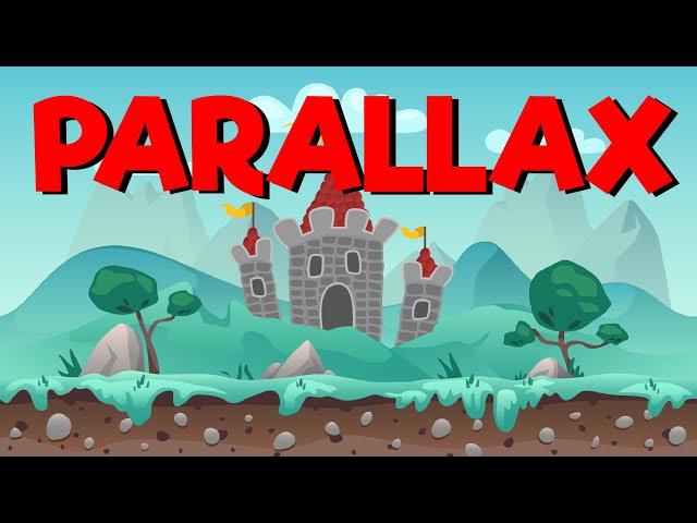 How to create simple Parallax Scrolling Background effect in 2D Unity game. Simple tutorial.