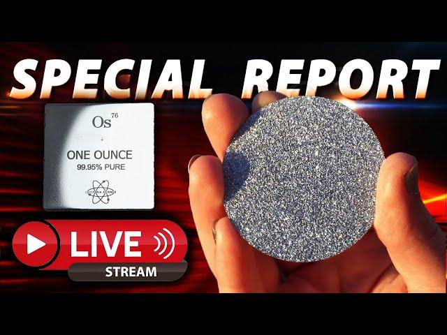 Special Report! A Precious Metal You May Have NEVER Seen Before!