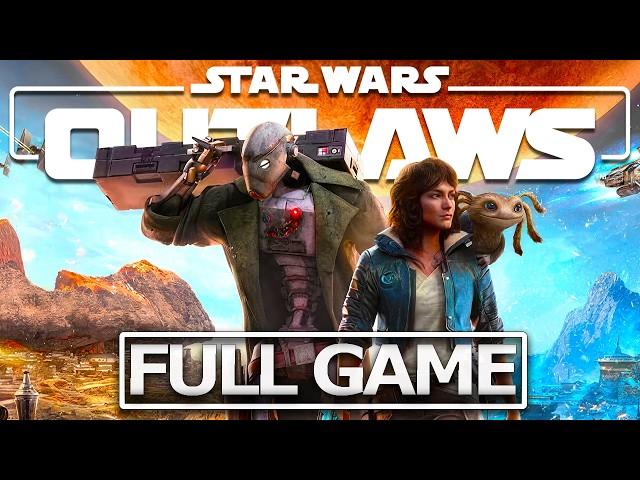 STAR WARS OUTLAWS Full Gameplay Walkthrough / No Commentary【FULL GAME】4K 60FPS Ultra HD