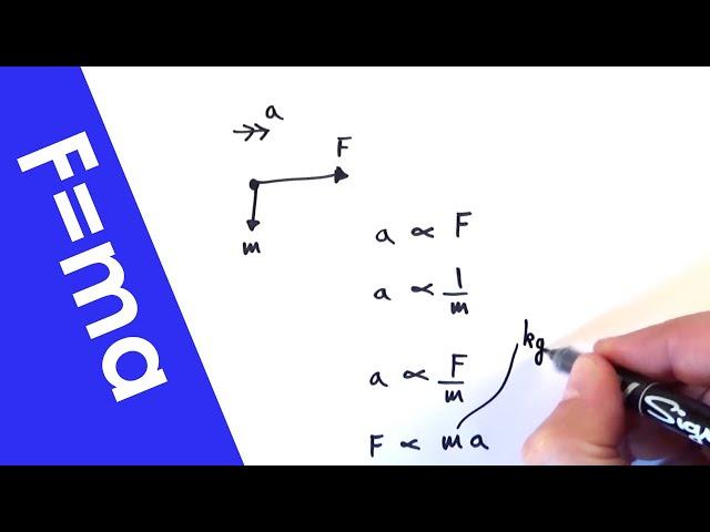 Force, Mass, Acceleration and Newton's Second Law - A Level Physics