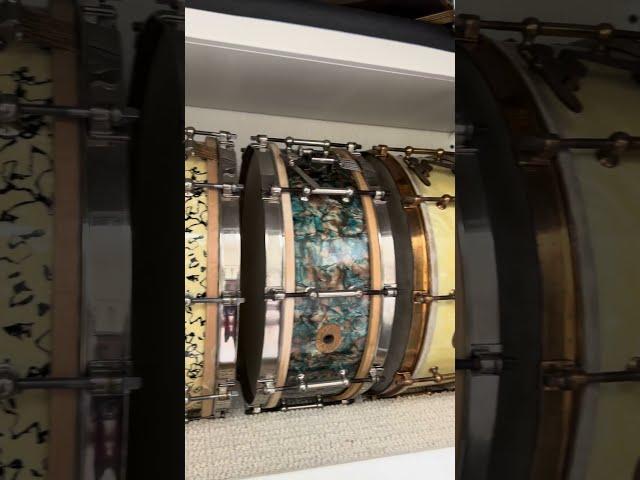 The ultimate snare drum collection?