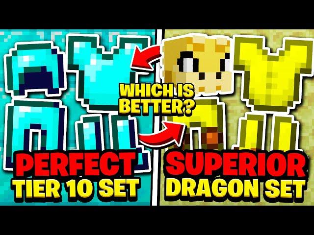 Tier 10 Perfect Armor vs Superior Dragon Armor | Hypixel Skyblock (Guide/Tips)