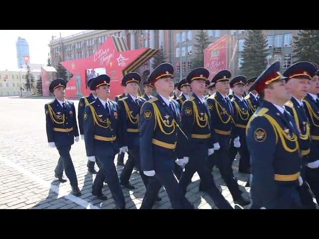 Парадный расчёт Свердловского ГУФСИН принял участие в Параде Победы в г. Екатеринбурге