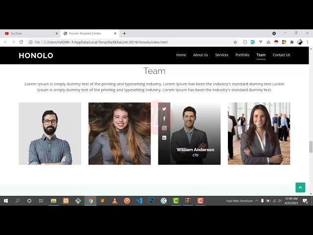 Honolo | Honolo Paid Bootstrap Theme | Mobile responsive theme | Web Development with CDL