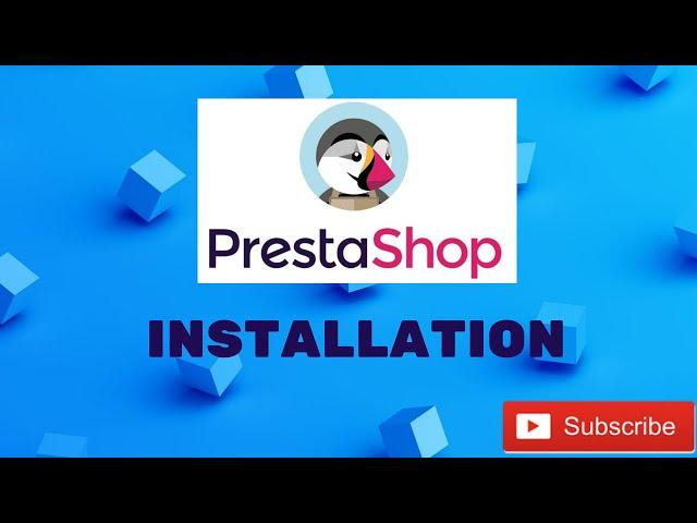 [Part 01] Prestashop installation I How to install prestashop using XAMPP server