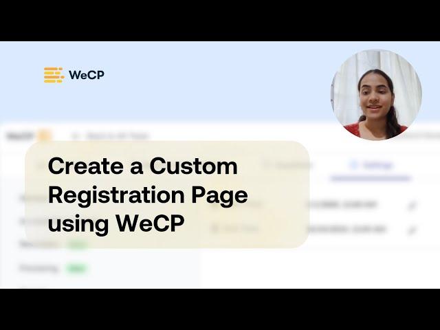 Creating a Custom Registration Page for Your Assessment using WeCP
